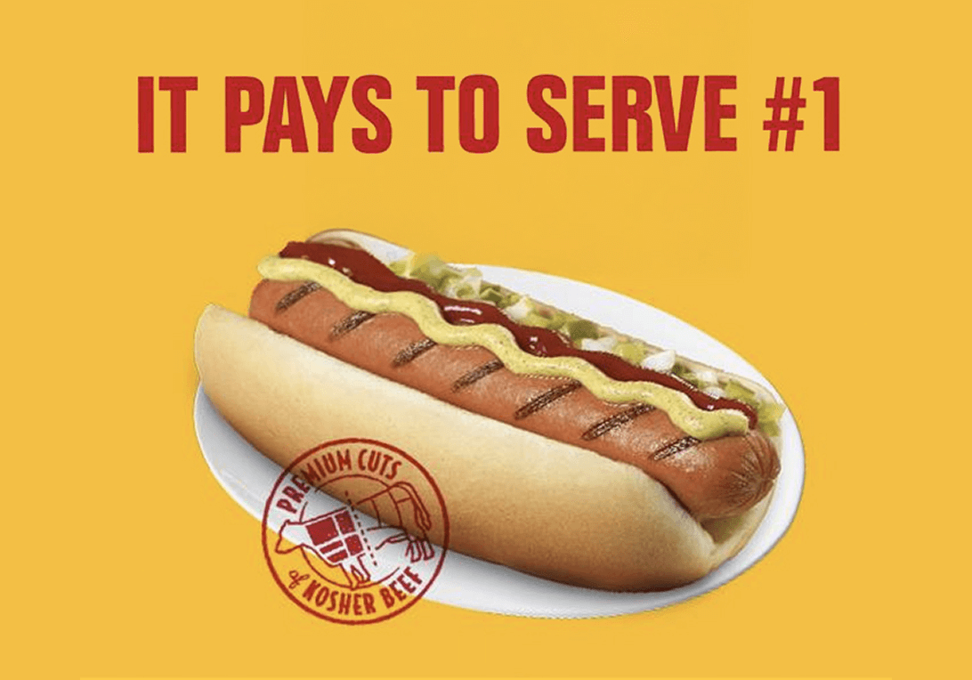 It pays to serve #1
