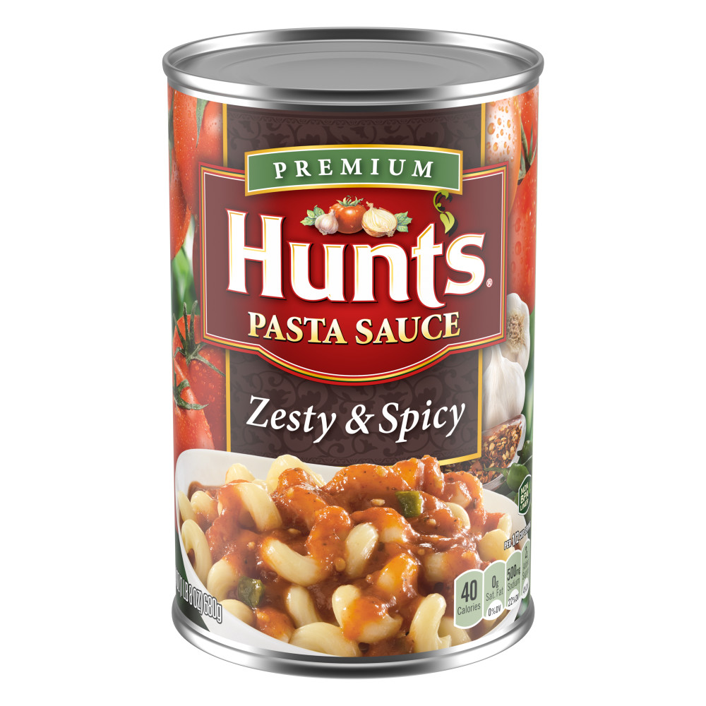 Hunt's Zesty and Spicy Pasta Sauce