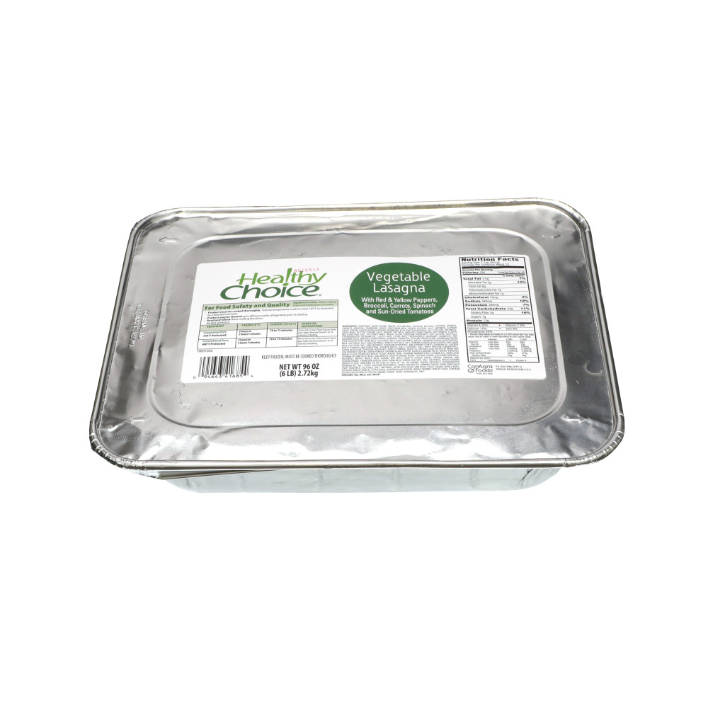 Vegetable Lasagna - 4/6 LB