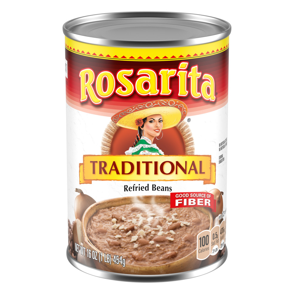 Rosarita Refried Beans 12-Pack 16oz