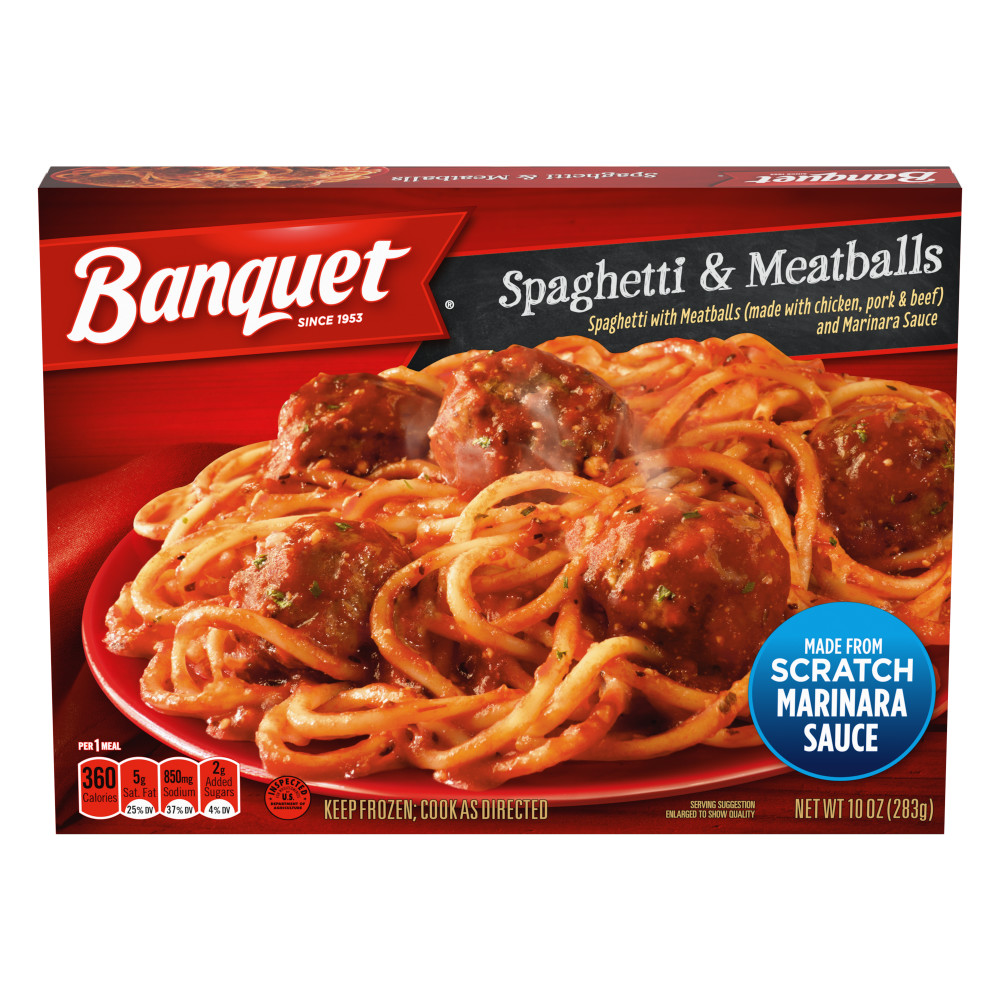 Banquet Classic Spaghetti and Meatballs