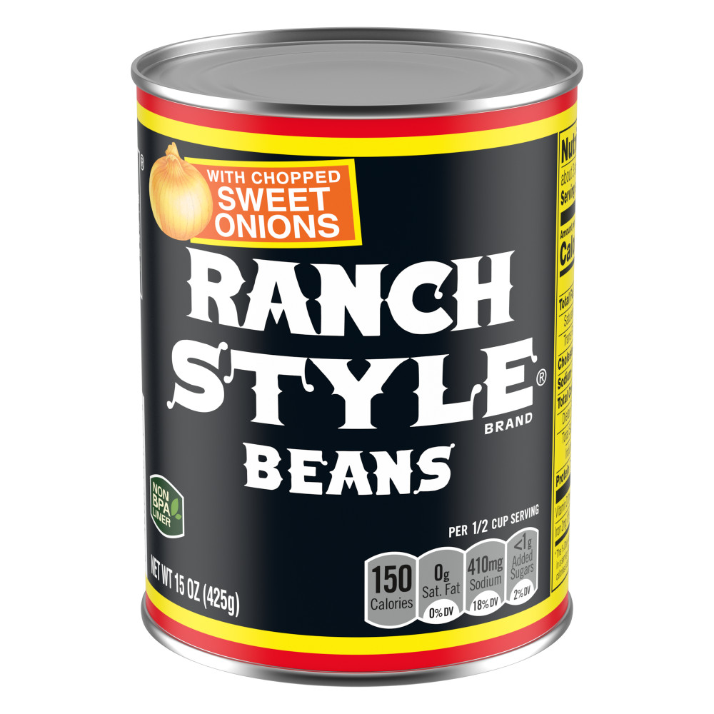 Black Label Beans with Onion by Ranch Style
