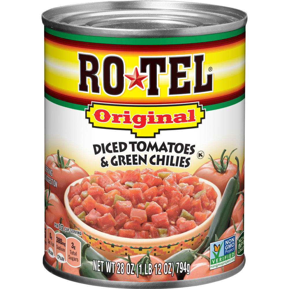Diced Tomatoes Blended with Chilies