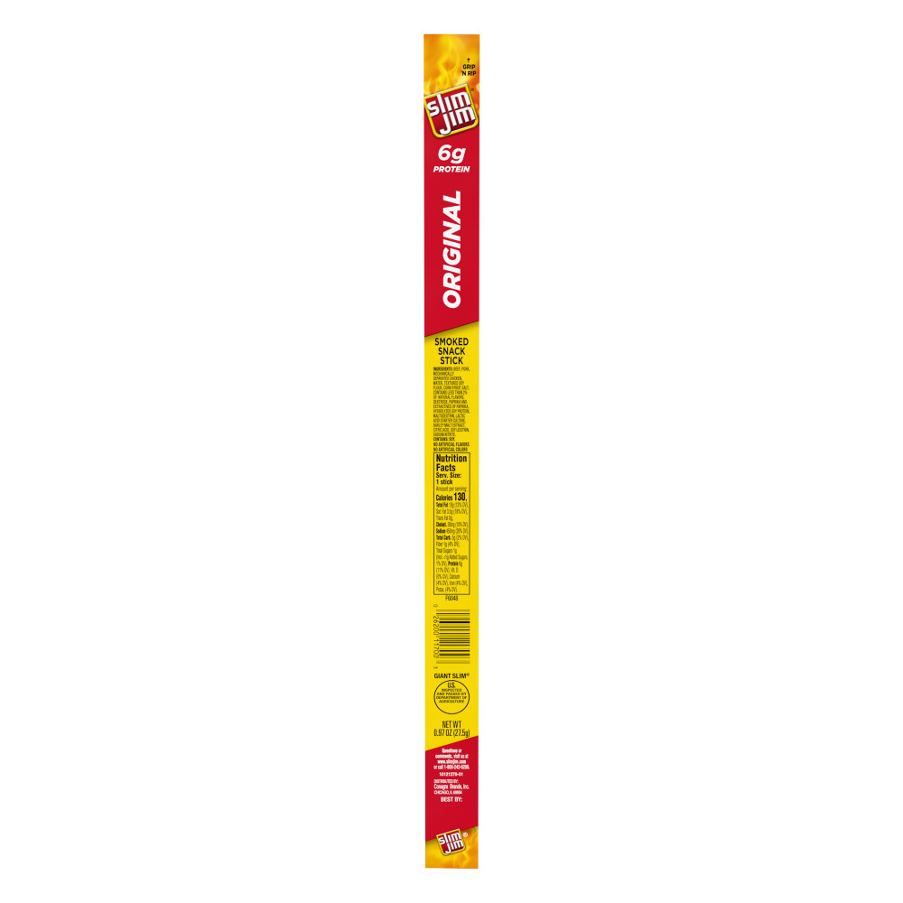 0.97oz Slim Jim Original Stick