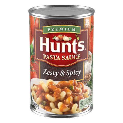 Hunt's Zesty and Spicy Pasta Sauce