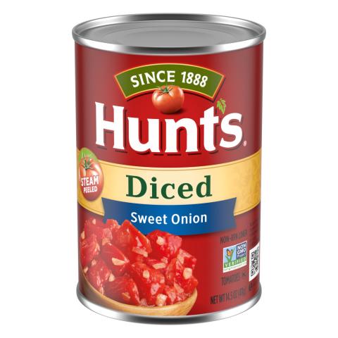 Hunt's Diced Tomatoes with Sweet Onions