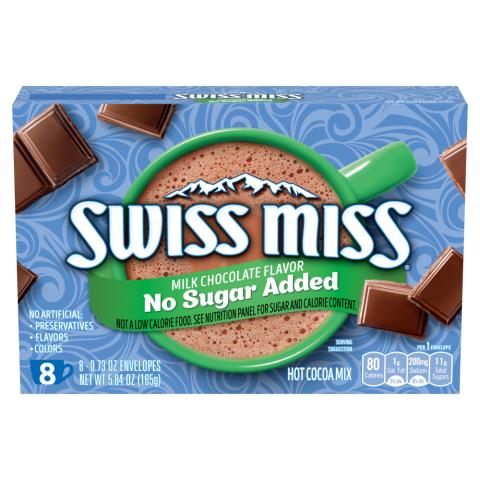 Swiss Miss No Sugar Milk Chocolate Cocoa