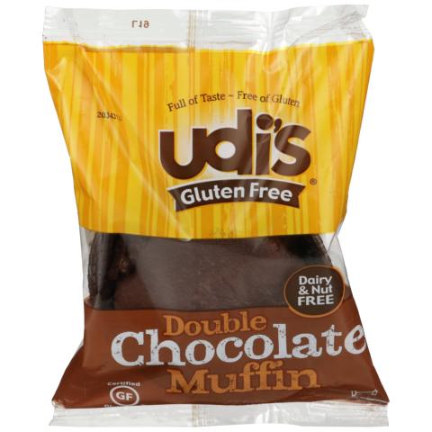 UDIS Double Chocolate Muffin Individually Wrapped
