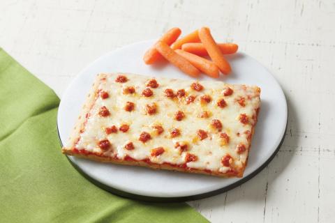 4x6 Pepperoni Pizza, Whole Grain - 4.56oz
