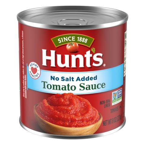 Hunt's No Salt Added Tomato Sauce