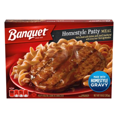 Banquet Classic Homestyle Patty Meal