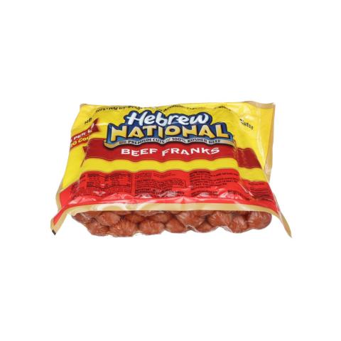 7" Beef Franks 4/1