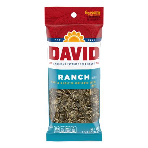 DAVID Ranch Sunflower Seeds - 1.625oz