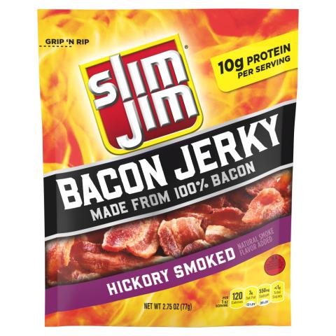 Hickory Smoked Bacon Jerky by Slim Jim