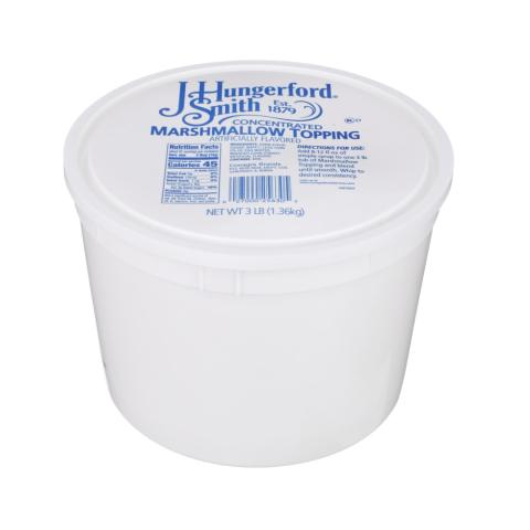 Marshmallow Concentrate Topping - Tub