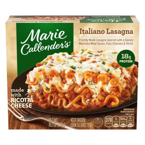 Marie Callender's Italiano Lasagna | Conagra Food service