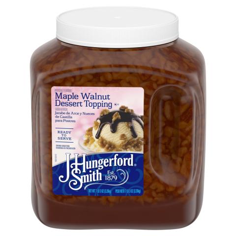 Walnut Sundae Topping in Wide-Mouth Jugs