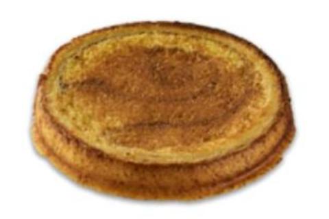 Krusteaz Cinnamon Swirl Round French Toast - 2.6 oz / 12/6 CT