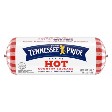 Tennessee Pride Hot Roll Sausage
