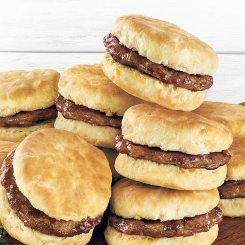 ODOMS TENNESSEE PRIDE Fresh Boned Hog Cooked Pork Sausage Patties