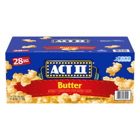 ACT II Butter Popcorn - 28 Packs, 2.75oz each