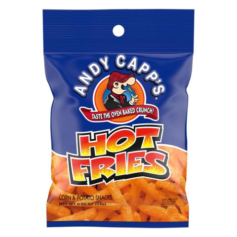 Andy Capp Hot Fries - 72 Packs, 0.85oz Each
