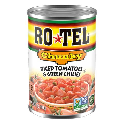 Rotel Chunky Diced Tomatoes & Green Chilies