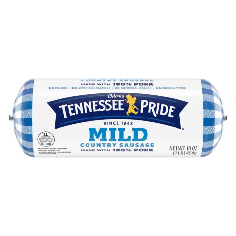 ODOMS TENNESSEE PRIDE Mild Roll Sausage