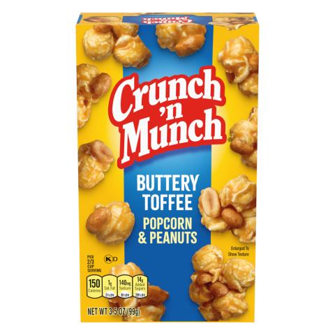 Crunch N Munch Buttery Toffee Popcorn & Peanuts