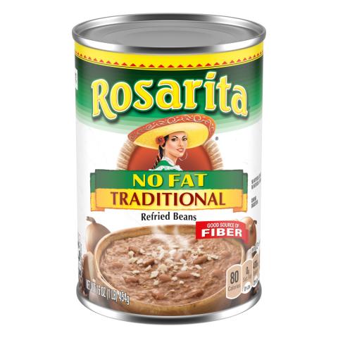 Rosarita Non-Fat Refried Beans 16oz
