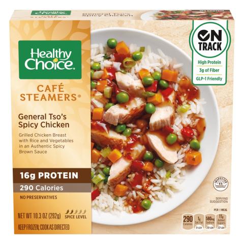 Cafe Steamers General Tso's Spicy Chicken