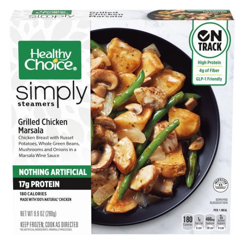 Grilled Chicken Marsala Steamer