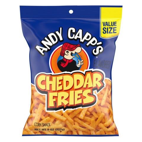 Andy Capp Cheddar Fries - Single Pack, 8oz