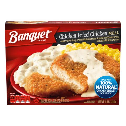 Banquet Classic Chicken Fried Chicken Meal
