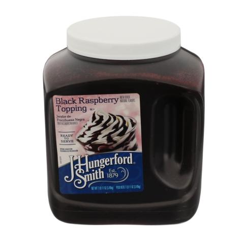 Black Raspberry Topping in Wide-Mouth Jug