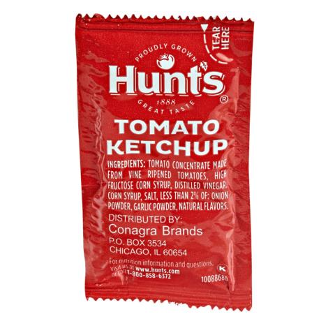 HUNTS Ketchup Packet