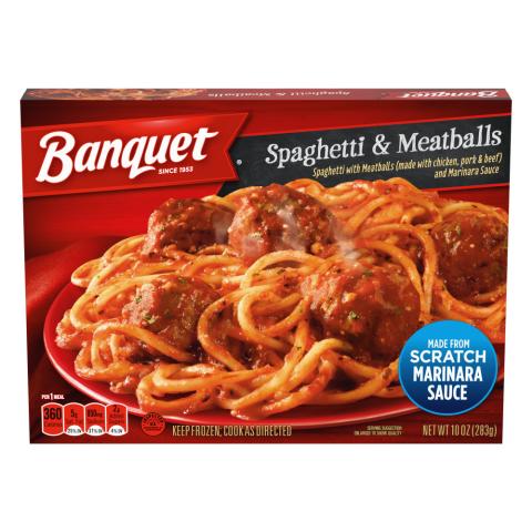 Banquet Classic Spaghetti and Meatballs