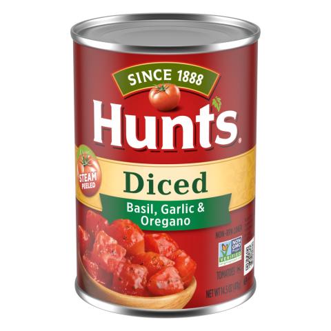 Hunt's Diced Tomatoes with Basil, Garlic & Oregano