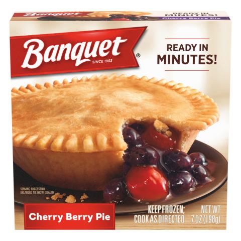 Banquet Cherry Berry Fruit Pie