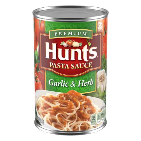 Hunt's Garlic and Herb Pasta Sauce