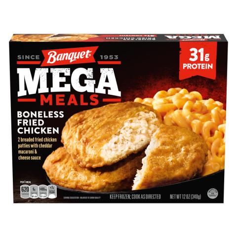 Banquet Mega Meals Boneless Fried Chicken
