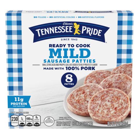 Tennessee Pride Mild Sausage Patties - 0