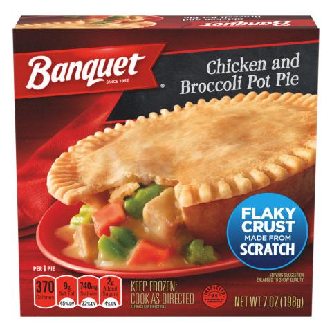 Banquet Chicken Broccoli Pot Pie