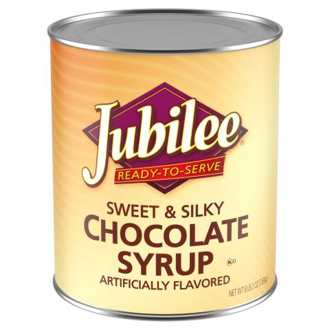 Sweet & Silky Chocolate Syrup in #10 Can