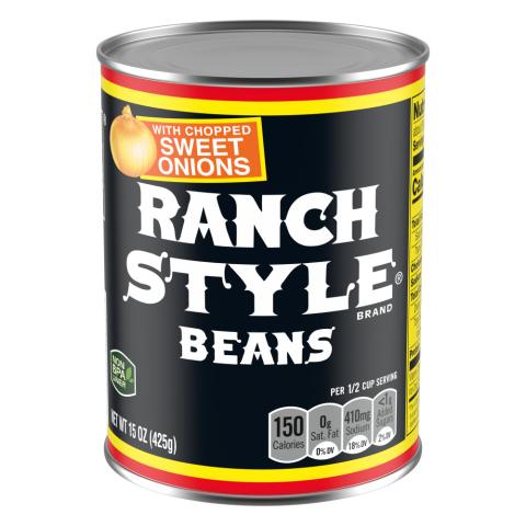 Black Label Beans with Onion by Ranch Style