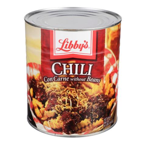 Rich Bean-Free Chili - #10 Can