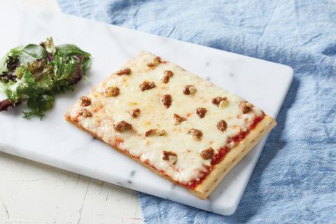 4x6 Turkey Sausage Pizza, Whole Grain - 4.56oz