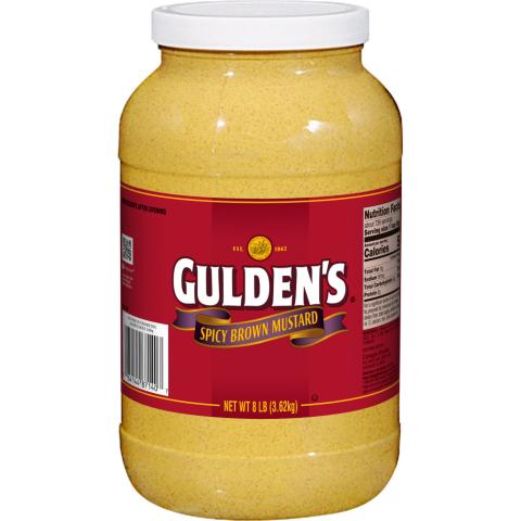 Gulden's Spicy Brown Mustard 128oz