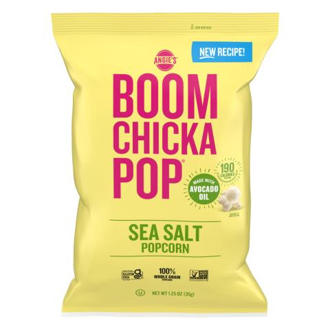 Angie's Sea Salt Popcorn - 1.25 oz Pack
