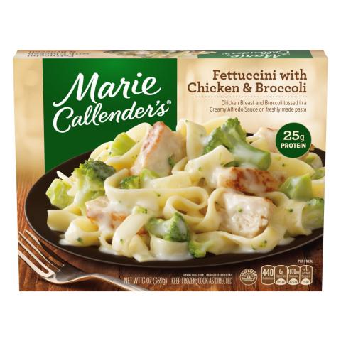 Marie Callender's Fettuccini with Chicken and Broccoli